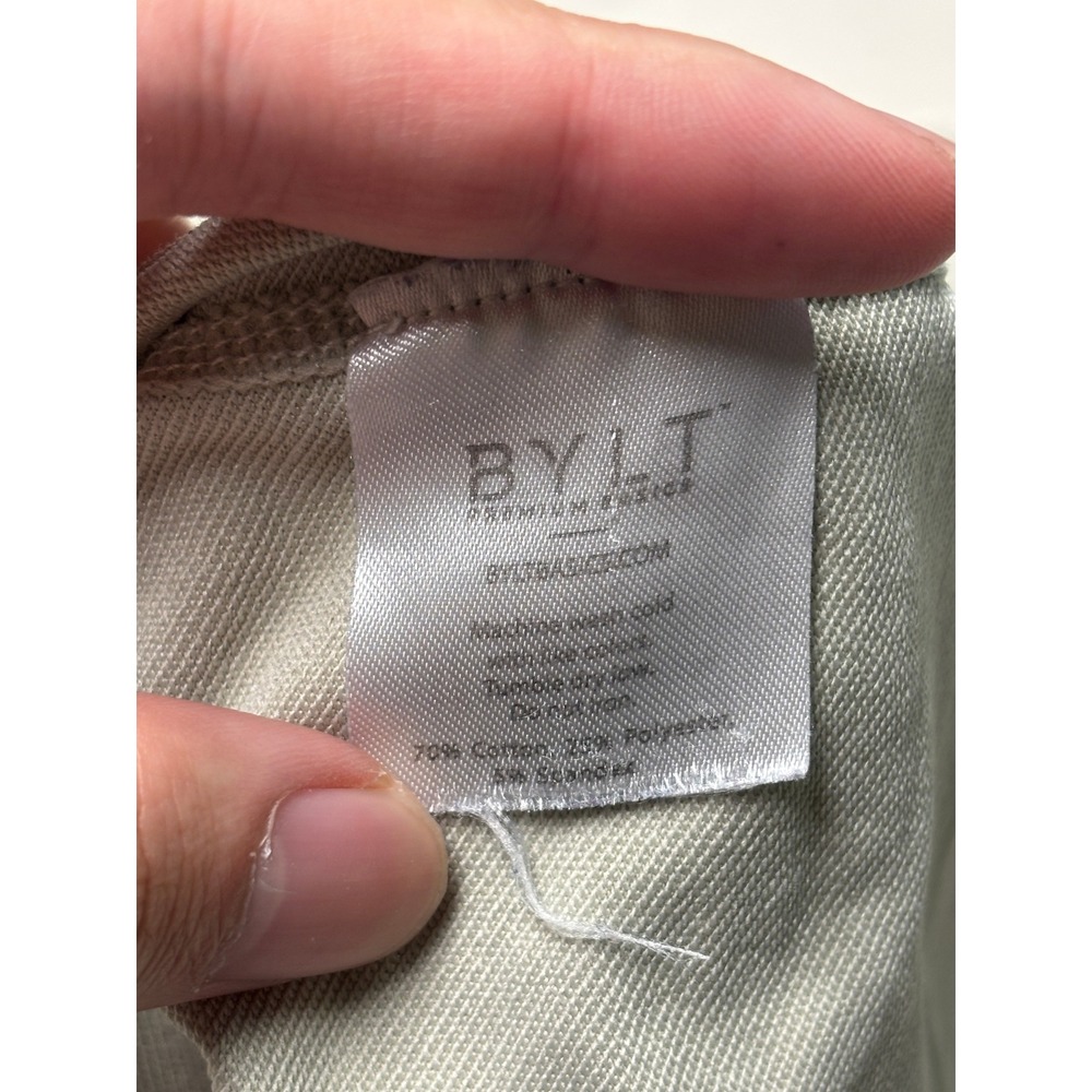 BYLT Premium Basics Mens XXL Drop-Cut T-Shirt Grey Polka Dot Short‎ Sleeve Tee - Picture 4 of 8